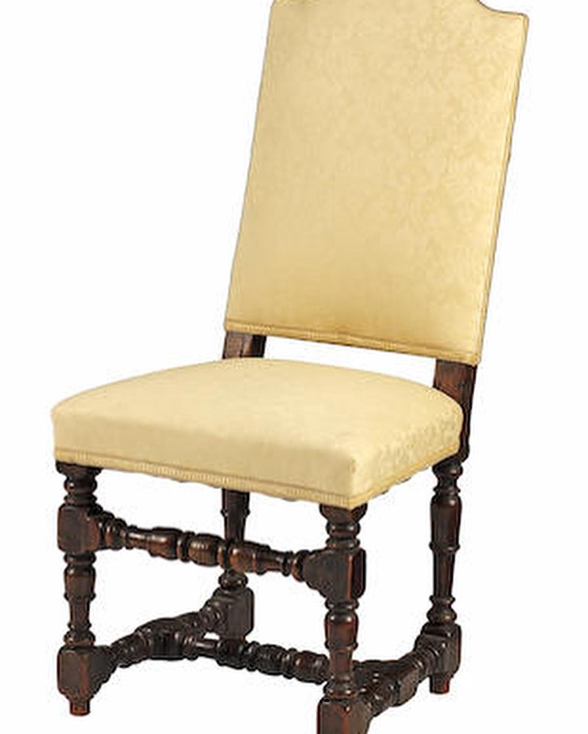 18th Century walnut side chair