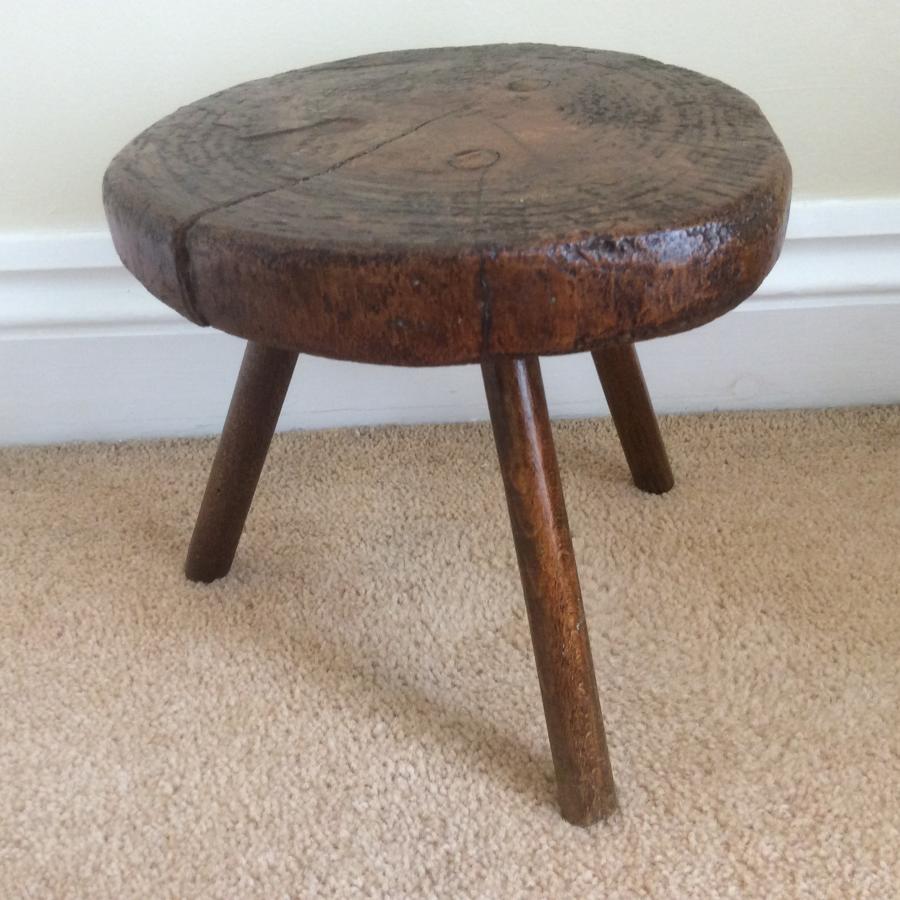 19th small country stool