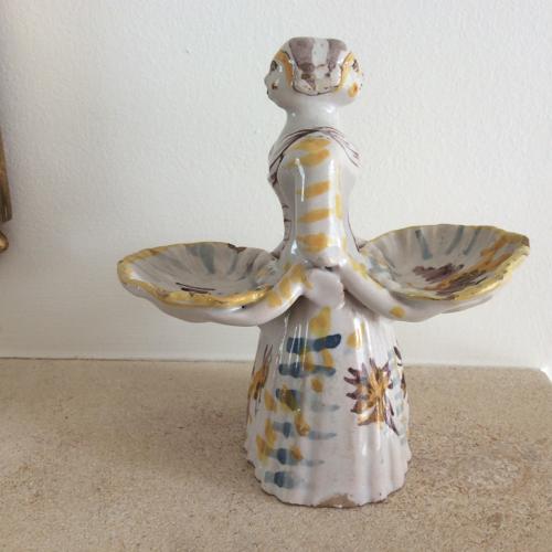 19th Century Faience salt