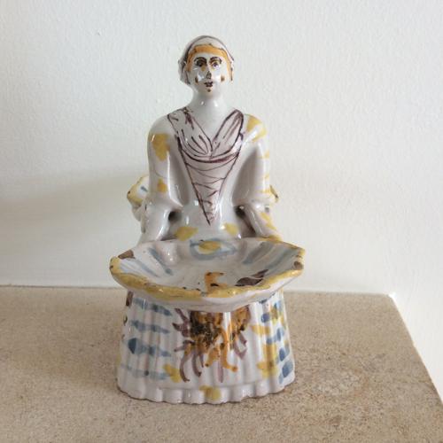 19th Century Faience salt
