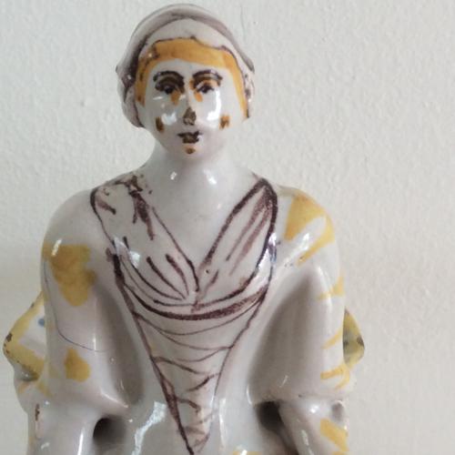 19th Century Faience salt