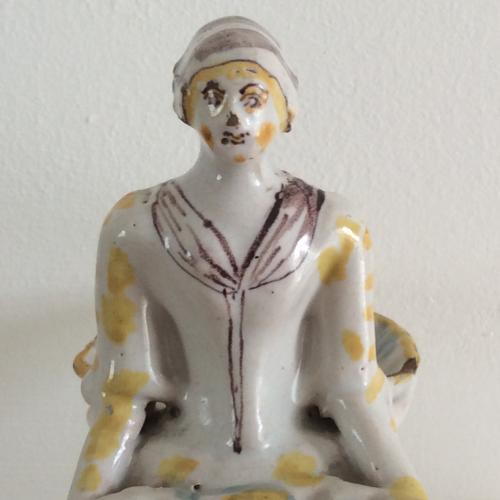 19th Century Faience salt