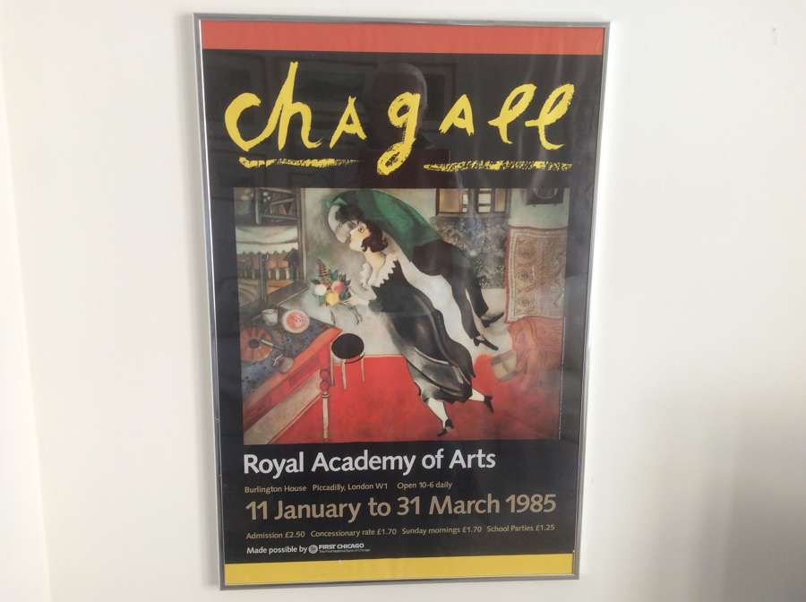 Marc Chagall Exhibition Poster
