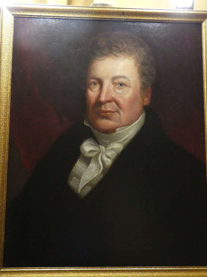 Portrait of a Georgian gentleman