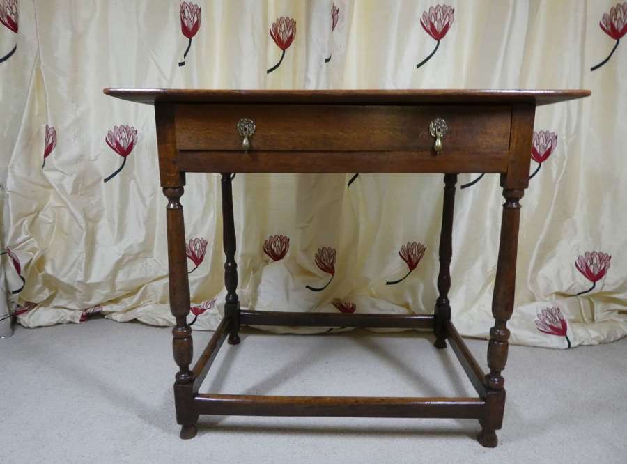 Early 18th  Century oak joined table
