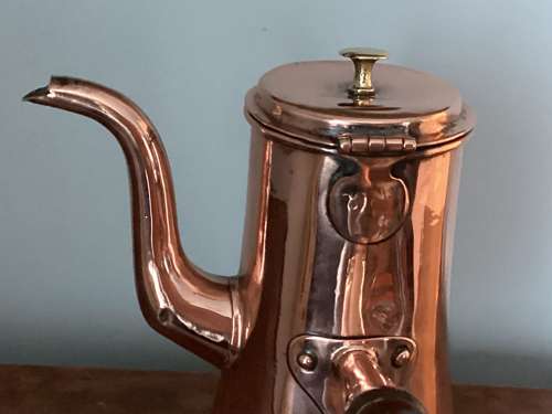 Early 19th Century copper  chocolate pot