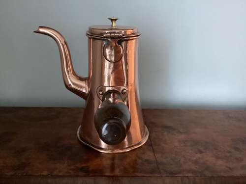 Early 19th Century copper  chocolate pot