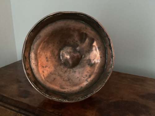19th Century copper quart measure