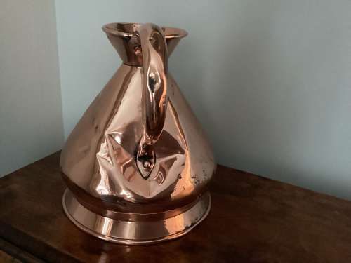19th Century copper quart measure