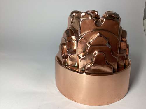 19th Century copper jelly mould