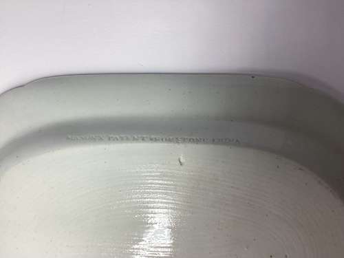 Pair of Mason’s Water Lily ironstone china platters