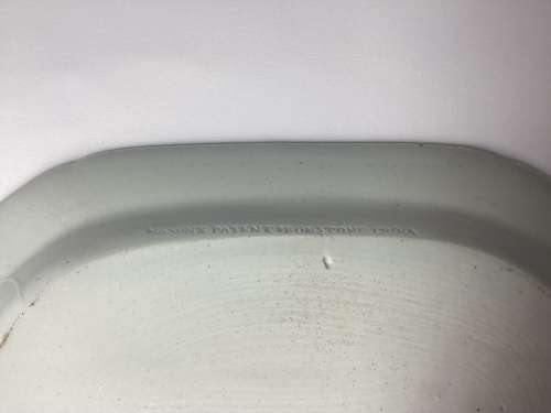 Pair of Mason’s Water Lily ironstone china platters