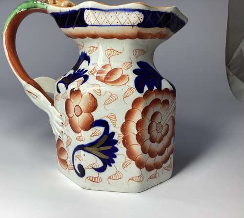 Victorian Staffordshire Ironstone China jug