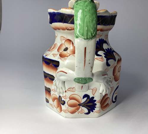 Victorian Staffordshire Ironstone China jug