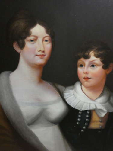 English School Regency Period portrait