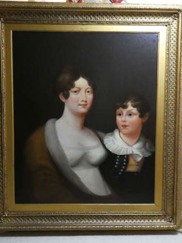 English School Regency Period portrait