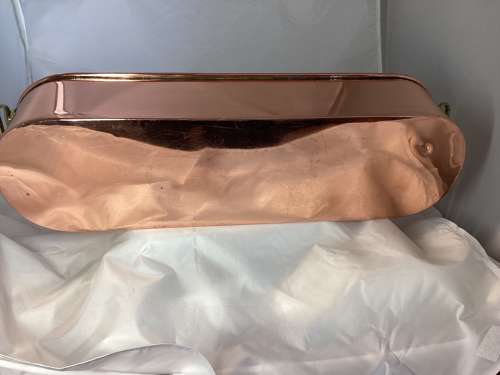 Early 20th Century Copper Fish Kettle