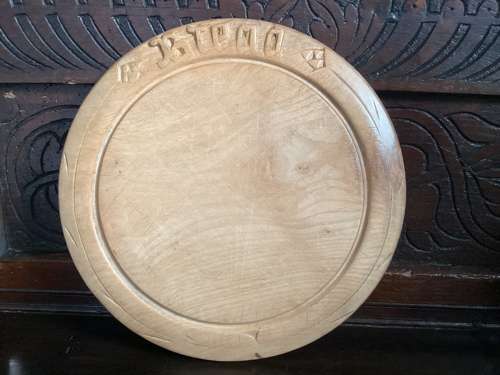 Antique traditional Sycamore bread board