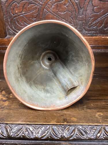 Copper brewery funnel