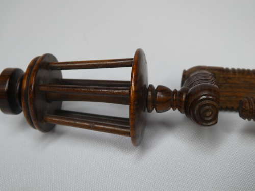Pair of Regency period Rosewood silk winders