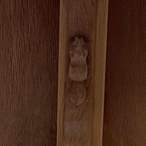 Beaverman occasional oak table