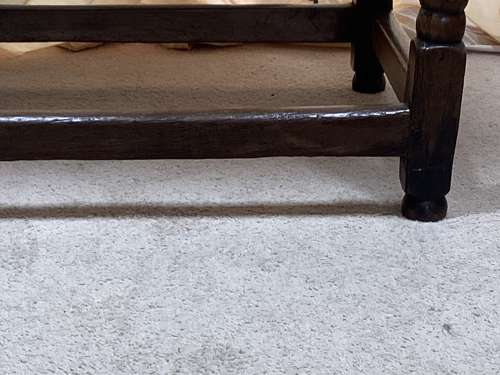 17th Century English Oak side table