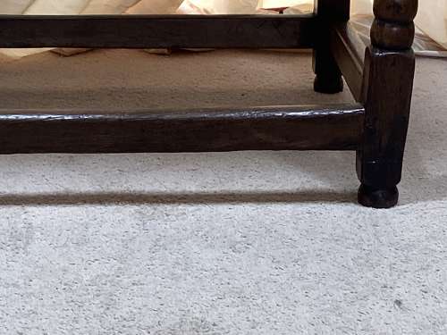 17th Century English Oak side table