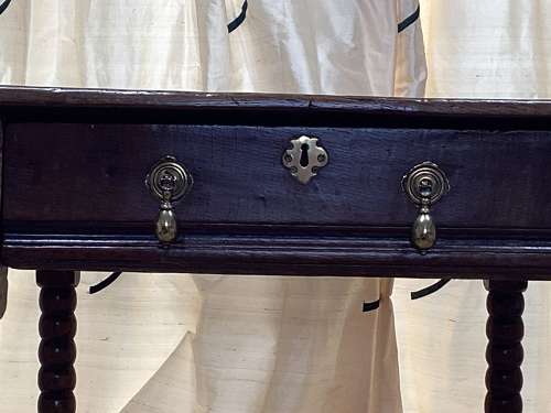 17th Century English Oak side table