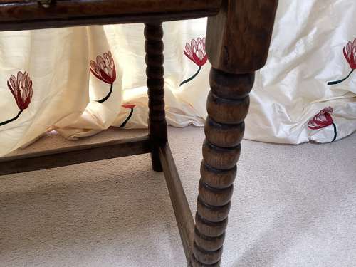 17th Century English Oak side table