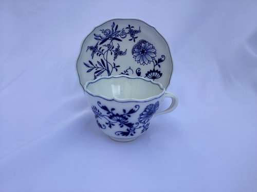 19th Century Meiseen cup and saucer