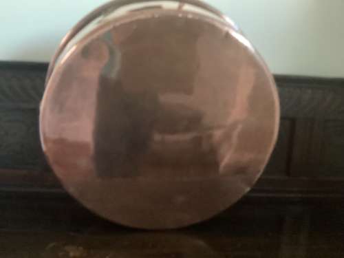 SUBSTANTIAL COPPER DAIRY/PRESERVE PAN