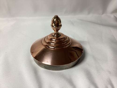 19th  CENTURY SEAMED COPPER KETTLE