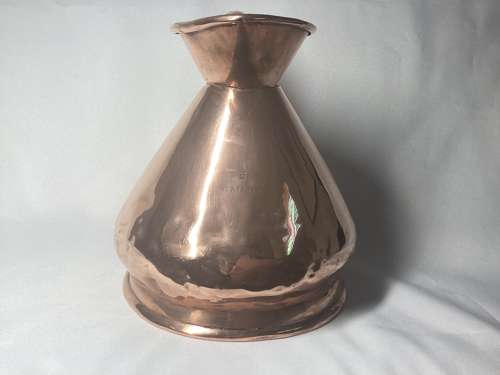 COPPER HALF GALLON 19TH CENTURY MEASURE