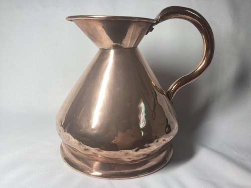 COPPER HALF GALLON 19TH CENTURY MEASURE