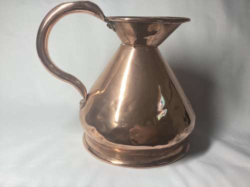 COPPER HALF GALLON 19TH CENTURY MEASURE