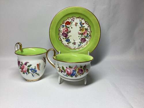 19TH CENTURY COALPORT TRIO