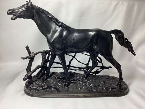 BLACK STALLION FIGURE