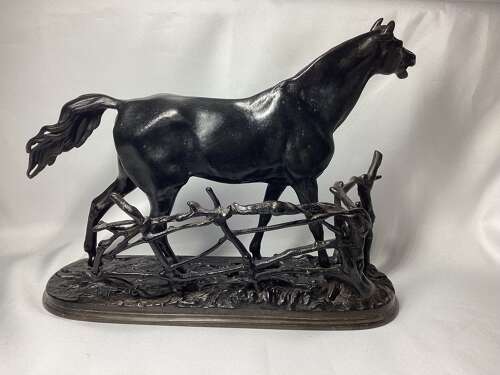 BLACK STALLION FIGURE