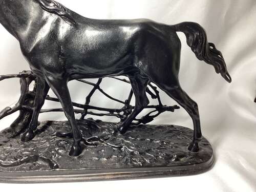 BLACK STALLION FIGURE
