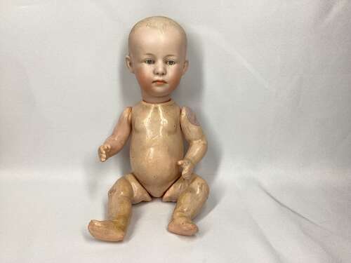 GERMAN BISQUE DOLL, ERNST HEUBACH, KOPPLESDORF