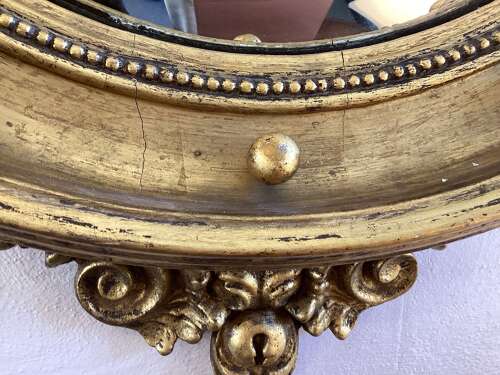 Regency convex mirror