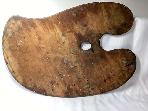 EARLY 20TH CENTURY ARTIST PALETTE