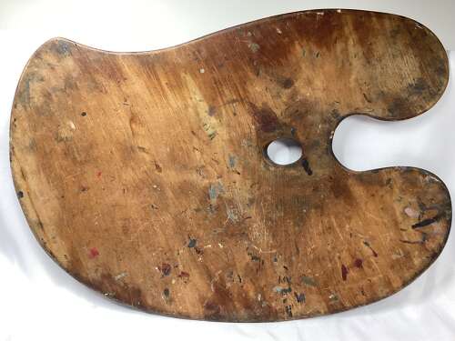 EARLY 20TH CENTURY ARTIST PALETTE
