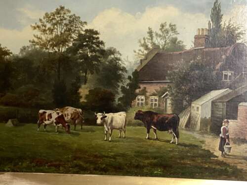 WILLIAM P CARTRIGHT, RURAL SCENE