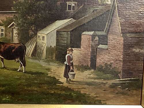 WILLIAM P CARTRIGHT, RURAL SCENE