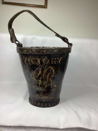 EARLY 19TH CENTURY MERRYWEATHER FIRE BUCKET