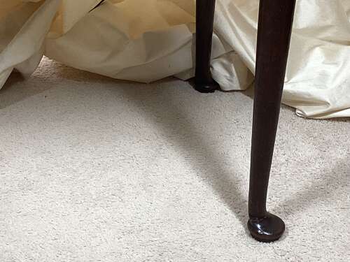 GEORGIAN OAK SIDE TABLE/LOWBOY