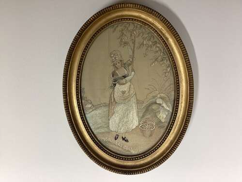 REGENCY SILK WORK PICTURE