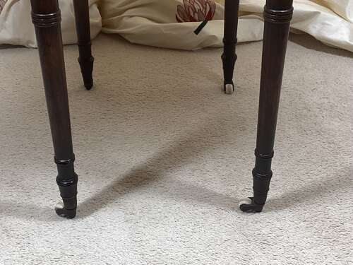 SMALL REGENCY ROSEWOOD PEMBROKE TABLE