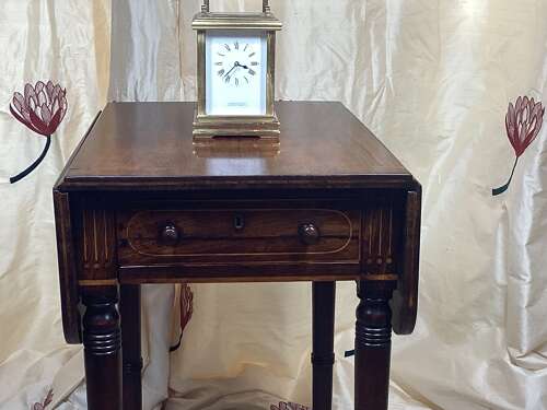 SMALL REGENCY ROSEWOOD PEMBROKE TABLE